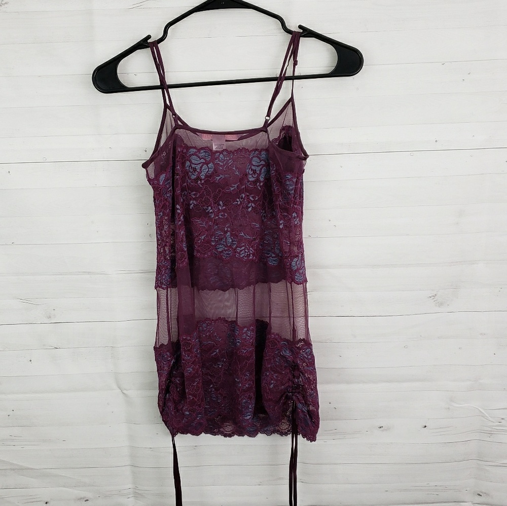 XS Victoria's Secret purple lingerie top - Picture 4 of 5